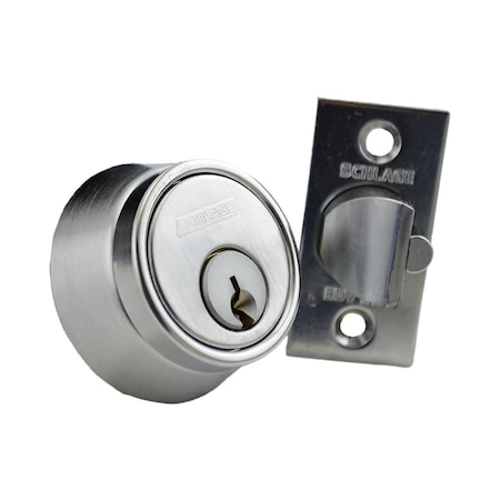 Schlage Commercial Schlage Commercial B252P626 Double Cylinder 6 Pin Deadlatch Deadbolt C Keyway 12103 Latch 10001 B252P626